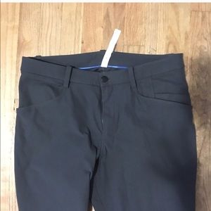 Lululemon - ABC pant, sz 34 - charcoal gray
